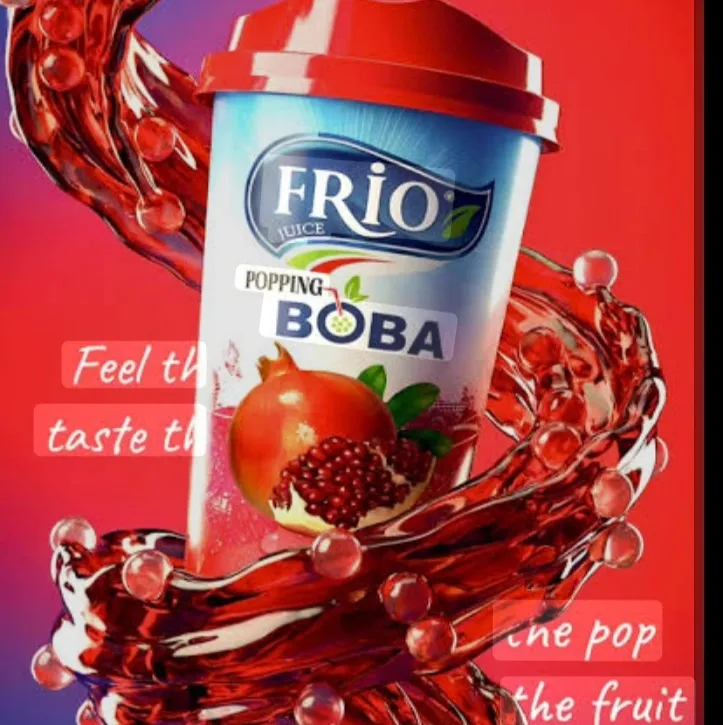 عصير FRiO BOBA بنكهة الرمان