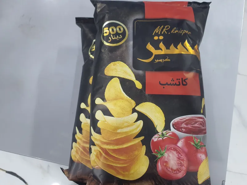 بطاطة مستر كرسبر حجم وسط بنكهة الكتشب