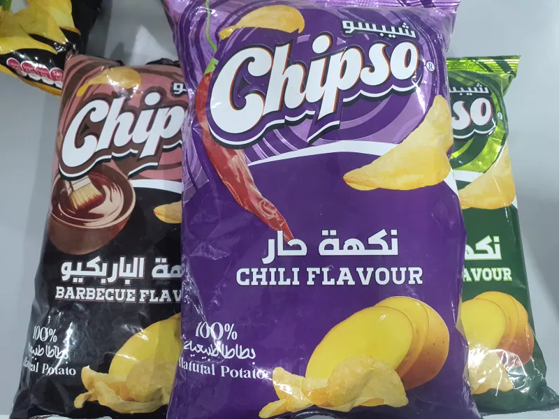 بطاطة شيبسو بنكهة فلفل الحار