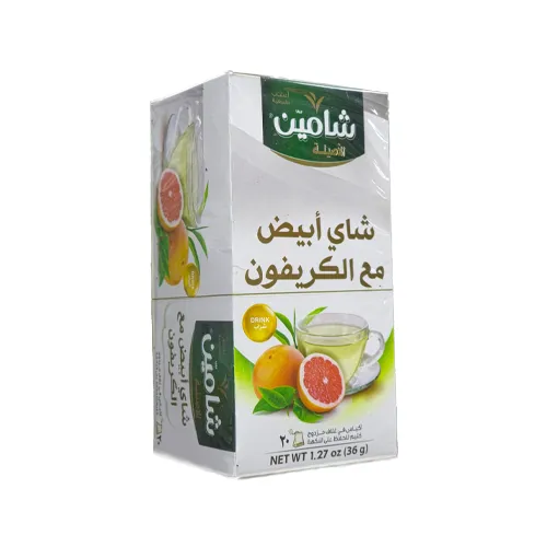شاي ابيض مع الكريفون